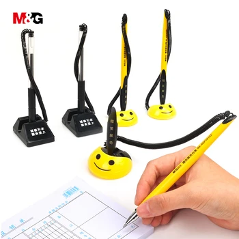 M&G 2db minőségű klasszikus táblázat zselés toll, írás, iskolai felszerelés, írószer irodai kellékek tartós asztal üzleti ajándék toll