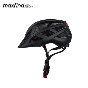 Maxfind Ultrakönnyű Kerékpáros Sisak Hegyi Országúti kerékpár Férfi ruházat Hallja, LED-es sisak kerékpározás gördeszka sisak biztonságos védelem