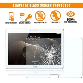 A Huawei MediaPad M3 Lite 10 Tabletta Teljes Edzett Üveg 9H Prémium Anti-Semmiből Anti-ujjlenyomat HD Film Protector Őr Borító
