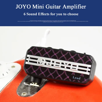 JOYO JA-03 Mini Gitár Erősítő Erősítő Zseb, Erős, 6 hanghatások Fém&Vezet&angol Channel&Super Lead&Tube Drive & Akusztikus
