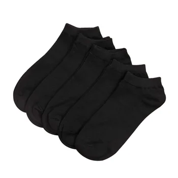 10 Pár, Férfi & Női Zokni Lélegző sport zokni egyszínű Hajó zokni Kényelmes Pamut Boka Zokni Fehér Fekete Szürke Keverék