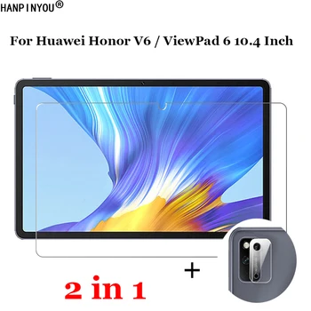 2 az 1-ben Első Edzett Üveg Huawei Honor V6 / ViewPad 6 10.4
