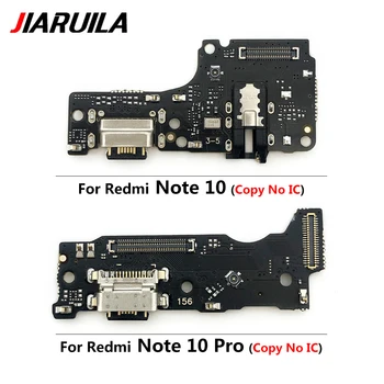 Redmi Megjegyzés 10 Pro 5G USB Töltő Port Dokkoló Töltő Csatlakozó Tábla Flex Kábel Xiaomi Redmi Megjegyzés 10 pro