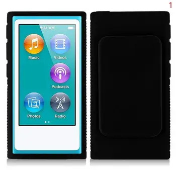 Divat Ütésálló Védő Védő burkolata azt Bőr Klip Őr iPod Nano pod Nano7 A Kütyü 7 Shell R0I2