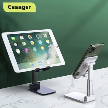 Essager Mobiltelefon tartó Univerzális Protable Asztali Tablet Fém Állvány, Állítható Asztal mobiltelefon tartó iPhone iPad