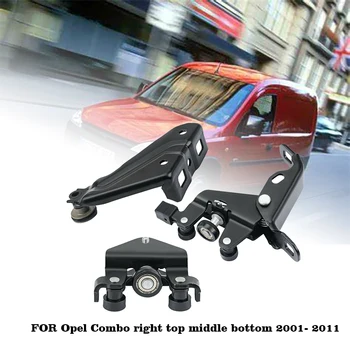 3X roller útmutató csúszó ajtó görgők AZ Opel Combo jobb felső középső alsó 2001 - 2011