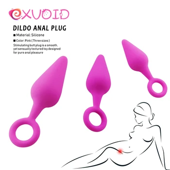 EXVOID mélázik a Kezdő Erotikus Játékok, Anális Edző Prosztata Masszírozó Szexuális Játékszerek Férfiaknak a Nők Meleg S/M/L Anális Plug a Szex Bolt