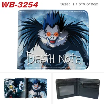 Anime Death Note Rajzfilm Pénztárca Bőr PU Rövid erszényem