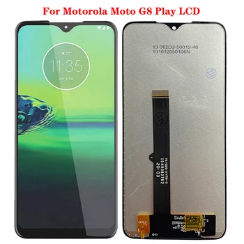 6.4 inch G8 játszani LCD A Motorola G8 Játszani XT1952 LCD Érintőképernyős Kijelző Digitalizáló Közgyűlés Moto G8 Játszani XT 2015 LCD Javítás