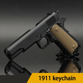 Taktikai Mini Pisztoly Alakú Kulcstartó Dekoráció Levehető Túrázás Kemping Eszköz M92 1911 Fegyver Fegyver Kulcstartó Vadászati Kiegészítők