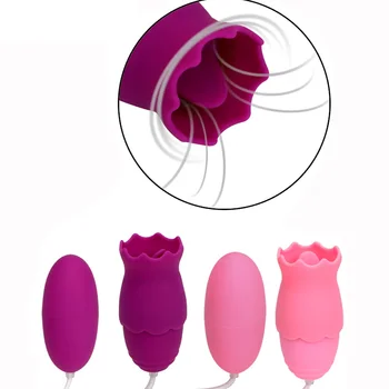 Erotikus Vibrátor-USB Tojás Szóbeli Szívja A Nők Klitorisz Stimulátor Nyalás Nyelv Női Szexuális Játékszerek G-pontot Vagina, Csikló Masszírozó
