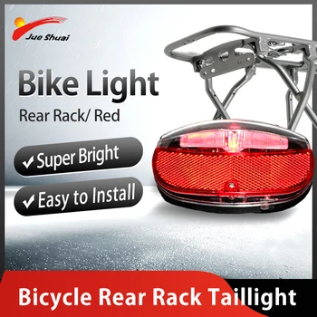 Piros Kerékpár Lámpa Hátsó csomagtartó Fuvarozó 2 Csavarok 80mm Kerékpár Lámpa Lámpa Biztonsági Figyelmeztetés, Hátsó Lámpa Kerékpár Kerékpározás Tartozékok