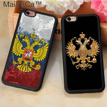 Orosz Zászló, címer, Logó, Telefon tok iPhone 13 12 Pro Max mini 11 Pro Max XS X XR 6 7 8 Plusz SE 2020 coque közelében