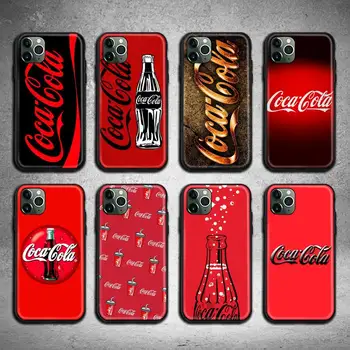 Cola márka finom italok Telefon tok iphone 13 12 11 Pro Max Mini XS Max 8 7 6 6 Plusz X 5S SE 2020 XR borító
