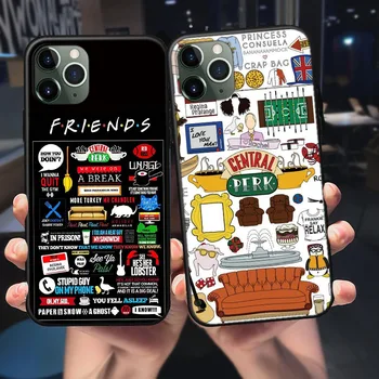 A Central Perk Kávé barátok tv-Műsor hátlapot iPhone 13Pro Max 12 Mini XS Max X XR 7 8 6 Plusz 11 Pro, Hogyan s mint Esetekben