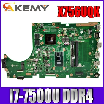 Az ASUS X756UW X756UQK X756UQ X756UR X756UWK X756UV X756UJ X756UXM X756U laptop alaplap alaplap teszt OK I7-7500U GTX950