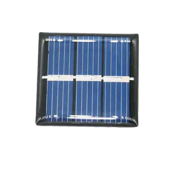 Napelemes Kültéri 1,5 v Portable Solar Charger Panel Töltő Sejt Gyors Töltő Poliszilícium Hegymászás Utazás Akkumulátor W6b4