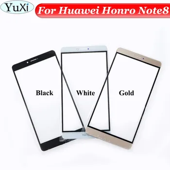 YuXi A Huawei Honor Megjegyzés 8 Külső Üveg Lencse Csere Huawei Honor Megjegyzés 8 Érintőképernyő Külső Képernyő Üveg Fedelét 6.6