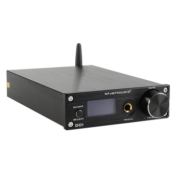 FX-Audio D01 USB DAC Fejhallgató Erősítő Bluetooth 5.0 ES9038Q2M 32Bit 768kHz DSD512 XU208 Erősítő Line Out audio Dekóder