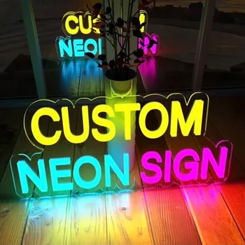 Egyéni Neon Felirat Led Lámpa Szoba Logó Dekoráció Privát Egyéni Neon Fény Jele, Esküvői Buli, Születésnapi Üzlet Bolt Neve Design