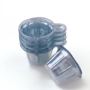 50pc Olcsóbb 40ML Műanyag Eldobható Poharak Adagoló DIY UV Epoxi Gyanta Ékszer Készítés Eszköz