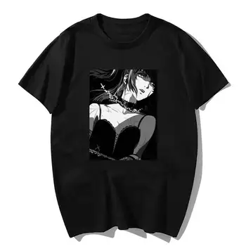 Death Note-Amane Misa Póló Férfi Aranyos Maximum Rajzfilm T-shirt Karate Grafikus Póló Divat Póló Unisex Harajuku Póló, Férfi