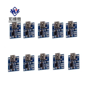 10db 5V1A PCB-Testület Micro USB 18650 TP4056 Lítium Akkumulátor Töltő Modul Dedikált Töltés Testület W/ Védelmi Funkciók Dual