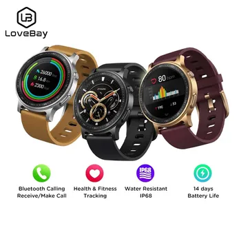 LOVEBAY GTR 2 Okos Órát Kap/Hívást Health&Fitness-Monitor Hosszú Akkumulátor élettartam Smartwatch Vízálló IP68 A Férfiak