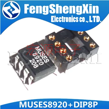 1 állítsa MUSES8920 DIP-8P socket MUSES8920D Magas Minőségű Audio-J-FET Bemeneti Kettős Műveleti Erősítő IC