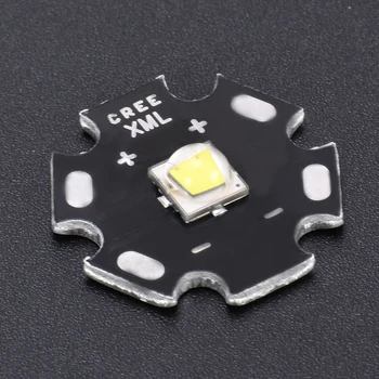 Semleges Fehér fényű LED-Emitter Dióda a 20mm-es Csillag PCB Bázis LED-Emitter Cree XM-L2 U3 Bin 10W 3A 1260lm DIY Lámpa Zseblámpa