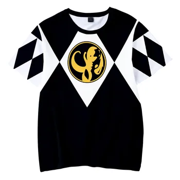 Vadonatúj Digitális Mighty Morphin 3D Nyomtatott Póló Cosplay Rövid Ujjú T-shirt, póló, Alkalmi Ruházat Harajuku Tshirt Maximum