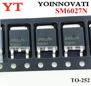 10db/sok SM6027N SM6027NSU 80A 60V, HOGY-252 IC legjobb minőséget.