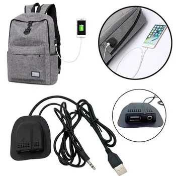 Hátizsák külső adapter töltő kábel USB töltési felület, dual port hátizsák külső adapter, töltőkábel w