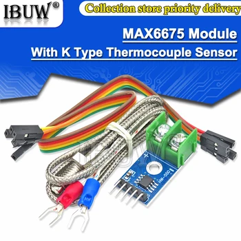MAX6675 Modul + K Típusú Hőelem Hőelem Senso Hőmérséklet Modul az Arduino