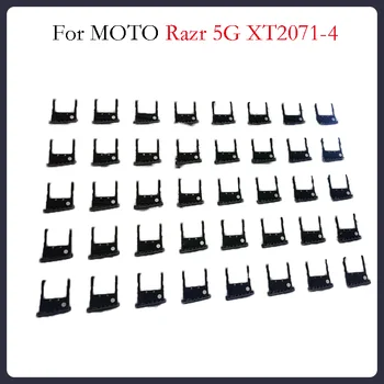 100% Eredeti, Új Motorola Moto RAZR 5G XT2071-4 Kártyahely Tálca Adapter Kártya Tartóját Telefon Alkatrészek razr 5g sim-Cato