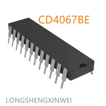 1DB CD4067BE HEF4067 CD4067 Közvetlen Helyezze be DIP24 Logika Chip