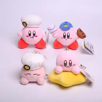 11Cm Aranyos Anime Kirby Babák, Plüss Kulcstartó, Táska Medál Játék Rajzfilm Anime kitömött állatokra gerjed Csillag Kirby Baba Díszek, Játékok Lányoknak Ajándék