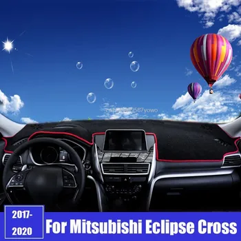 Autó Műszerfal Fedezni Mitsubishi Eclipse Kereszt 2017 2018 2019 2020 Mat Nap Árnyékban Pad Műszerfal Szőnyegek Trim Tartozékok