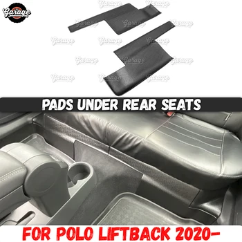 Párna alá hátsó ülések esetében Polo Liftback 2020 - ABS műanyag tartozékok megvédi a szőnyeget, belső fröccsöntés bélés szalon