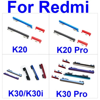 Fel Le Kötet & Power On Off Oldalsó Gomb A Xiaomi Mi 9T Pro Redmi K20 Pro K30 Pro hangerőszabályzó bekapcsológombot, Javítás, Alkatrészek