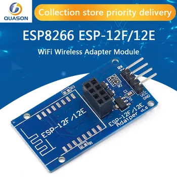 ESP8266 ESP-12F/12E Soros WiFi Vezeték nélküli Adapter Modul 3.3 V 5V Esp01 Breakout PCB Adapterekkel Kompatibilis Az Arduino